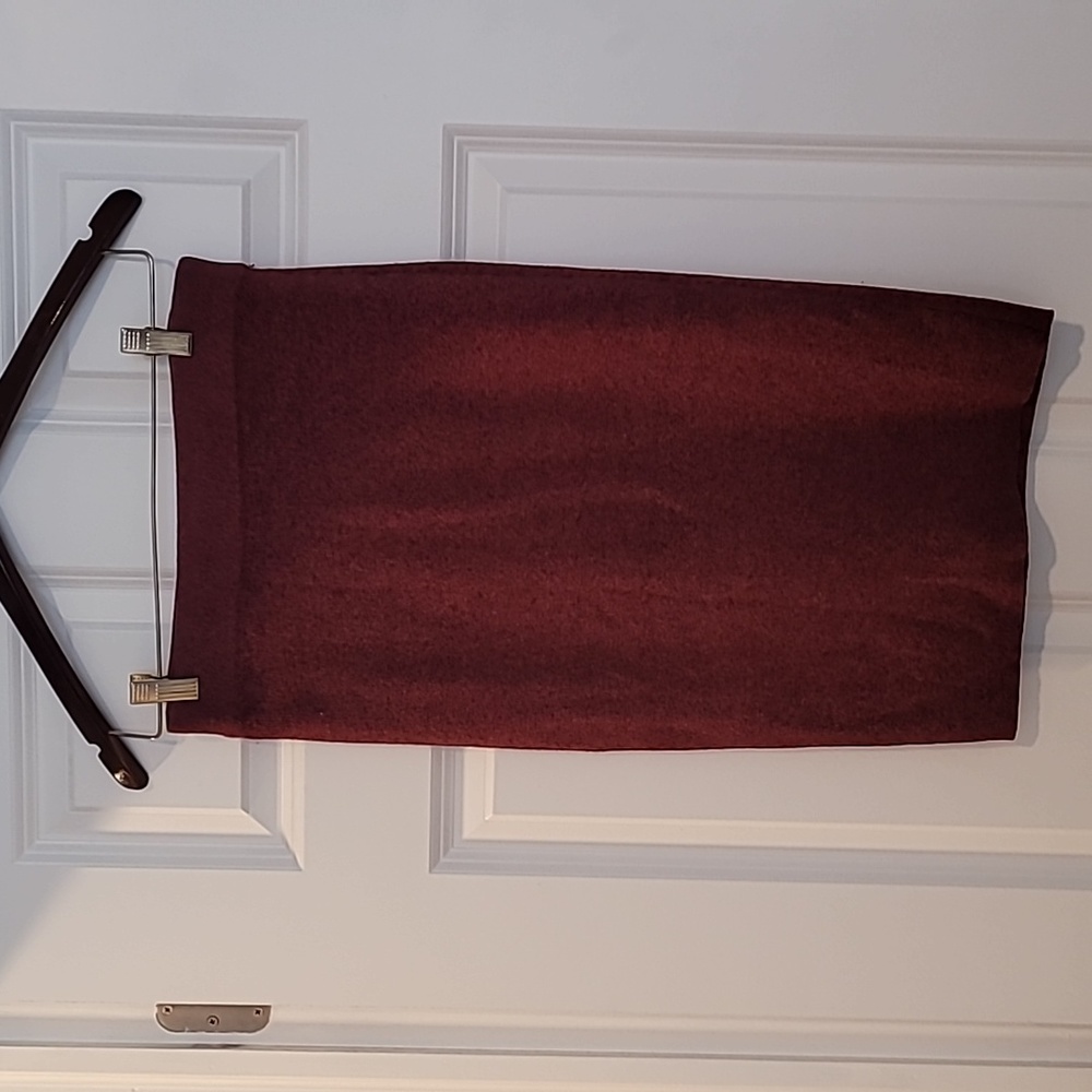 Knit pencil skirt, S